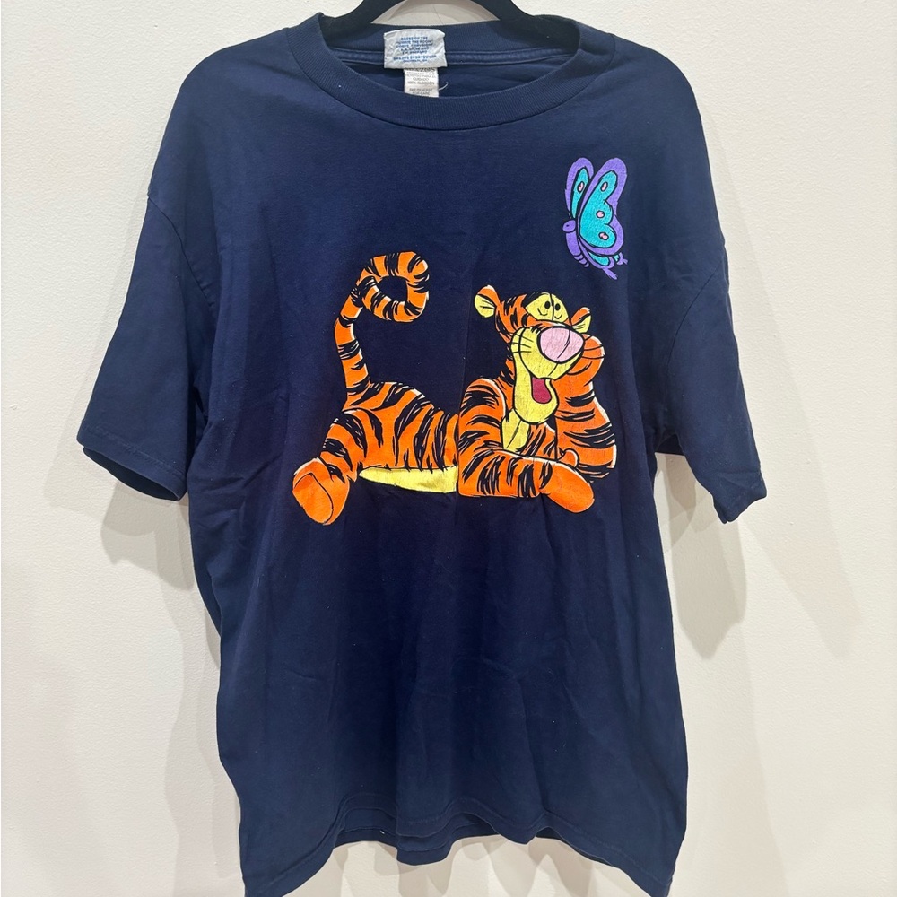 90s Vintage Navy Tigger Tee